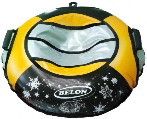 Тюбинг BELON Тент жёлтый СВ-004-Т2/СЧЖ желтый черный серый ПВХ