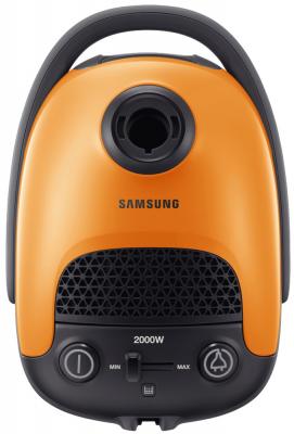 Пылесос Samsung VC20F30WDHL/EV сухая уборка оранжевый чёрный