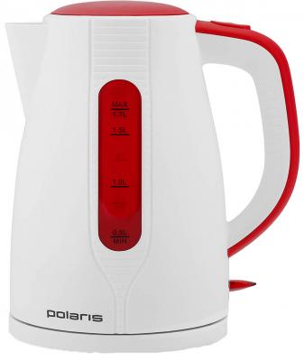 Чайник Polaris 1796C 2200 Вт белый красный 1.7 л пластик