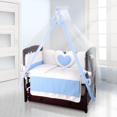 Балдахин на детскую кроватку Beatrice Bambini bianco Neve (puntini blu)