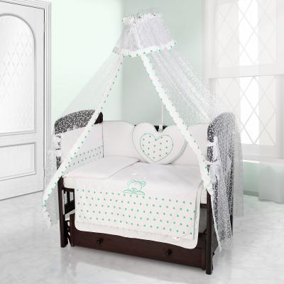 Балдахин на детскую кроватку Beatrice Bambini Di Fiore (stella bianco verde)
