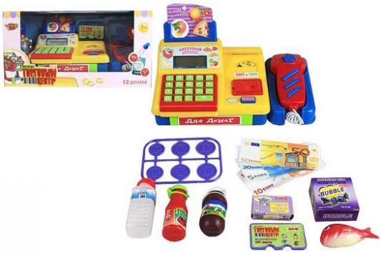 Игровой набор Shantou Gepai Торговый центр - Кассовый аппарат (свет, звук) 10 предметов