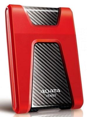 Внешний жесткий диск 2.5" 2 Tb USB 3.1 A-Data AHD650 -2TU31-CRD красный