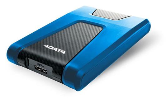 Внешний жесткий диск 2.5" 2 Tb USB 3.1 A-Data HD650 синий AHD650-2TU31-CBL