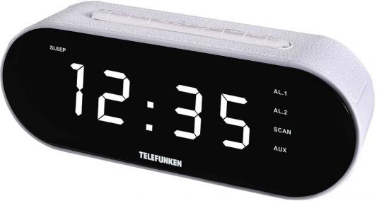 Часы с радиоприёмником Telefunken TF-1573 белый