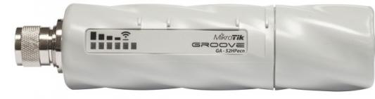 Точка доступа MikroTik GrooveA 52 ac 802.11abgnac 2.4 ГГц 5 ГГц 1xLAN белый RBGrooveGA-52HPacn