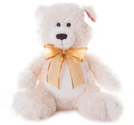 Мягкая игрушка медведь AURORA "Медведь" текстиль искусственный мех кремовый 20 см