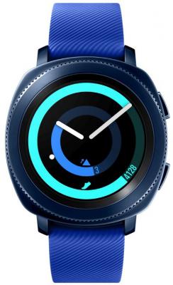 Смарт-часы Samsung Galaxy Gear Gear Sport 1.5" Super AMOLED синий SM-R600NZBASER