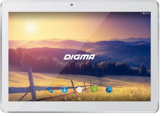 Планшет Digma Plane 1524 3G 10.1" 16Gb белый Wi-Fi 3G Bluetooth Android PS1136MG