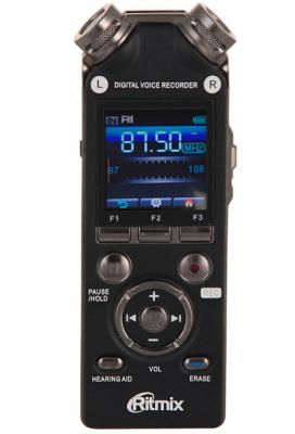 Цифровой диктофон Ritmix RR-989 4Гб черный