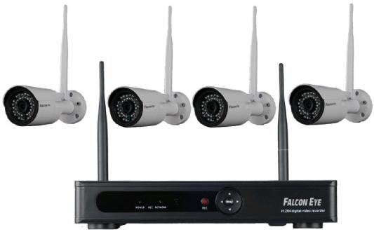 Комплект видеонаблюдения Falcon Eye FE-1104WIFI Kit 4 камеры 4-х канальный видеорегистратор
