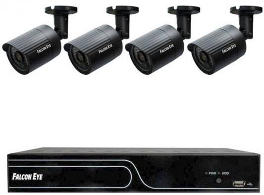 Комплект видеонаблюдения Falcon Eye FE-NR-1104 KIT 8.4 4 камеры 8-и канальный видеорегистратор