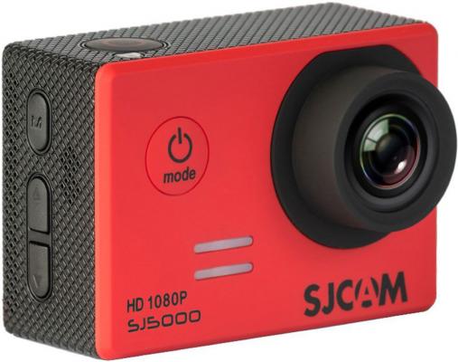 

Экшн-камера SJCAM SJ5000 1xCMOS 14Mpix красный