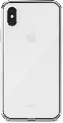 

Накладка Moshi Vitros для iPhone X серебряный 99MO103201