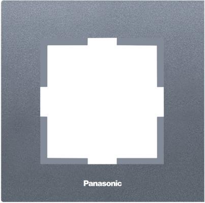

Рамка PANASONIC WKTF0801-2DG-RES Karre Plus 1м темно-серый