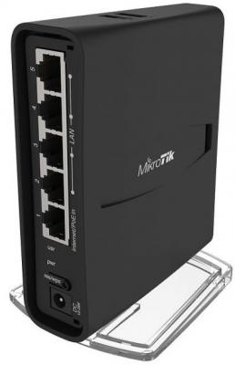 Wi-Fi роутер MikroTik hAP AC2 802.11abgnac 2.4 ГГц 5 ГГц 5xLAN USB черный (RBD52G-5HacD2HnD-TC)