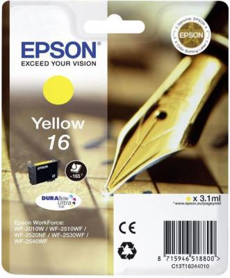 

Картридж EPSON 16 желтый для WF-2010/WF-2510/WF-2540