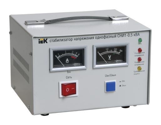 Iek [IVS10-1-00500] Стабилизатор напряжения СНИ1-0,5 кВА однофазный ИЭК