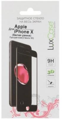 

Защитное стекло 3D LuxCase 77310 для iPhone X (белая рамка)