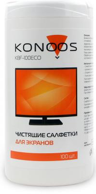 Чистящие салфетки Konoos KBF-100ECO 100 шт