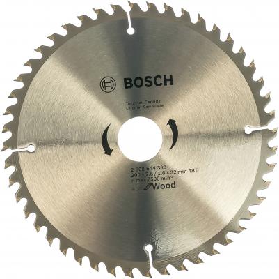 Диск пильный Bosch ECO WOOD 200 ммx32 мм 48зуб 2608644380