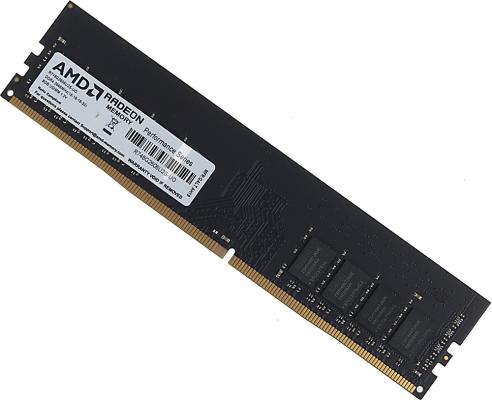 Оперативная память для компьютера 8Gb (1x8Gb) PC4-21300 2666MHz DDR4 DIMM CL16 AMD R7 Performance Series R748G2606U2S-UO