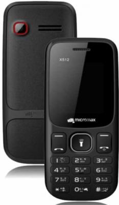 

Мобильный телефон Micromax X512 32Mb черный моноблок 2Sim 1.77" 128x160 0.08Mpix BT GSM900/1800 MP3 FM microSD max8Gb