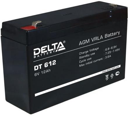 912169 Аккумуляторная батарея Delta DT 612 6В/12Ач