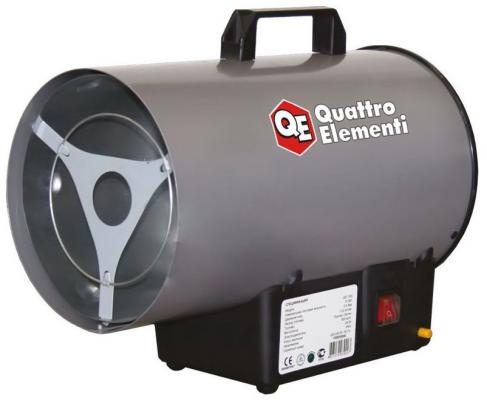 Тепловая пушка газовая Quattro Elementi QE-15G (911-543) 15000 Вт ручка для переноски серый чёрный