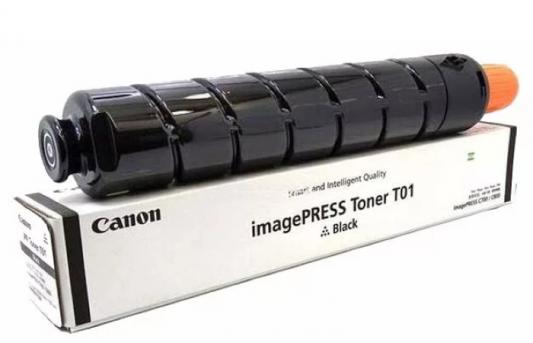 Тонер Canon T01 BK 8066B001 черный туба 1040гр. для копира IPC800