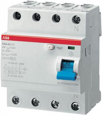 ABB 2CSF204001R3630 Выкл.диф.тока 4мод. F204 AC-63/0,3