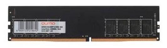 Оперативная память для компьютера 16Gb (1x16Gb) PC4-21300 2666MHz DDR4 DIMM CL19 QUMO QUM4U-16G2666P19