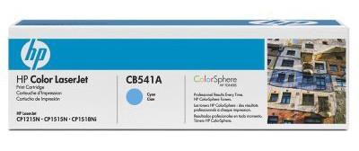 Тонер-картридж HP CB541A для CLJ CP1215/CP1515/CP1518 cyan (1 400 стр)