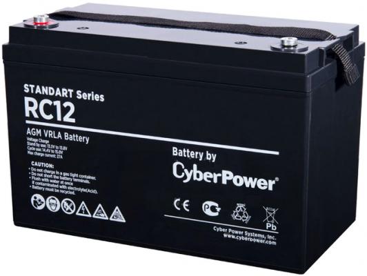 Аккумуляторная батарея CyberPower RC 12-120 12В/120Ач, клемма Болт М8