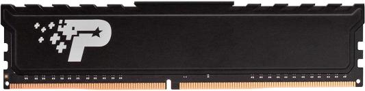 Оперативная память для компьютера 8Gb (1x8Gb) PC4-21300 2666MHz DDR4 DIMM CL19 Patriot Signature Line Premium PSP48G266681H1