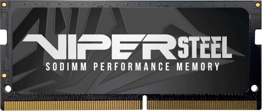 Оперативная память для ноутбука 32Gb (1x32Gb) PC4-19200 2400MHz DDR4 DIMM Unbuffered CL15 Patriot Viper Steel PVS432G240C5S
