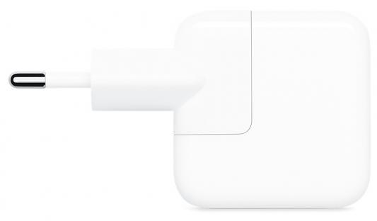 Сетевое зарядное устройство Apple USB Power Adapter USB 2.4А белый (MGN03ZM/A)