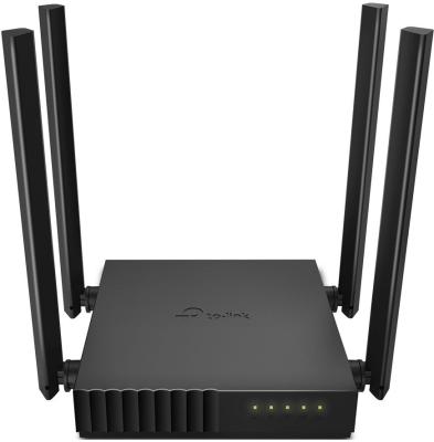 Wi-Fi роутер TP-LINK ARCHER C54 802.11abgnac 1167Mbps 2.4 ГГц 5 ГГц 4xLAN LAN черный