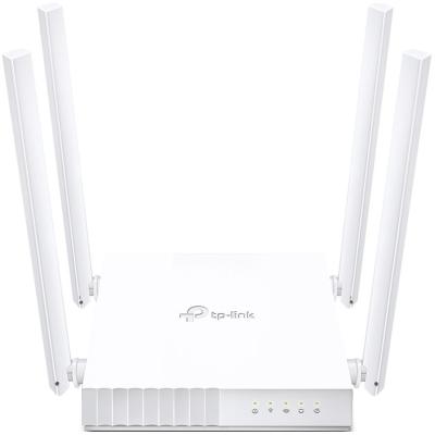 Wi-Fi роутер TP-LINK Archer C24 802.11abgnac 733Mbps 2.4 ГГц 5 ГГц 4xLAN белый