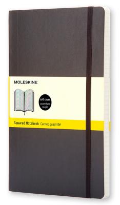 Блокнот Moleskine CLASSIC SOFT QP612 Pocket 90x140мм 192стр. клетка мягкая обложка черный
