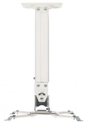 Кронштейн для проектора Onkron K5A белый макс.10кг потолочный поворотно-выдвижной и наклонный