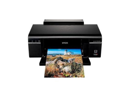 Принтер Epson Stylus Photo P50 {A4, 5760 dpi, 6 цв.37 (38 в цвете) стр/мин,, фото 12стр/мин,  Печать на CD/DVD, USB2.0 Hi-Speed}