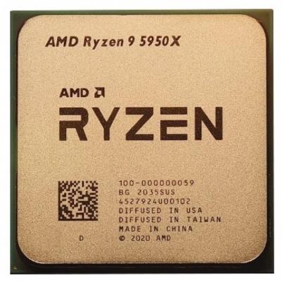 Процессор AMD Ryzen 9 5950X 3400 Мгц AMD AM4 OEM 100-000000059