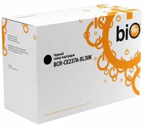 Тонер-картридж Bion BCR-CF237A-XL30K для HP LaserJet M608/609, MFP M631/M632/M633 30000стр Черный