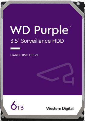 Жесткий диск 3.5" 6TB WD Purple (WD62PURX) {Serial ATA III, 5400- rpm, 128Mb}