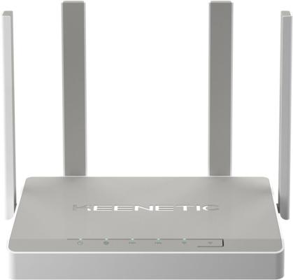 Wi-Fi роутер Keenetic Giga (KN-1011) Mesh Wi-Fi-система 802.11aс 1775Mbps 2.4 ГГц 5 ГГц 4xLAN USB SFP серый