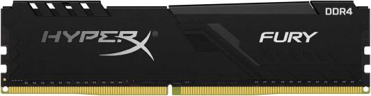 Оперативная память для компьютера 16Gb (1x16Gb) PC4-29800 3733MHz DDR4 DIMM CL19 Kingston FURY Beast Black (KF437C19BB1/16)
