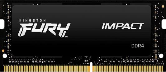 Оперативная память для ноутбука 32Gb (1x32Gb) PC4-21300 2666MHz DDR4 SO-DIMM CL16 Kingston Fury Impact KF426S16IB/32