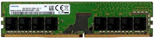 Оперативная память для компьютера 16Gb (1x16Gb) PC4-25600 3200MHz DDR4 DIMM CL22 Samsung M378A2G43MX3-CWE00