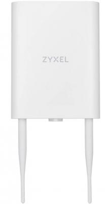 Zyxel Zyxel NebulaFlex NWA55AXE hybrid outdoor access point, 802.11a / b / g / n / ac / ax (2.4 and 5 GHz), external 2x2 antennas (included), up to 575 + 1200 Mbps, 1xLAN GE, anti- 4G / 5G, no Captive portal and WPA-Enterprise support, IP55, PoE only, PoE injector included